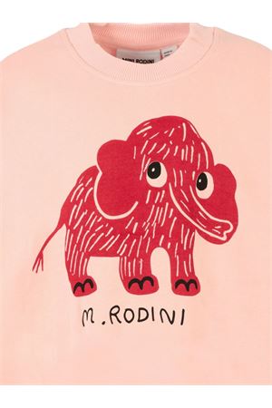 felpa in cotone rosa MINI RODINI KIDS | 2572010528PINK